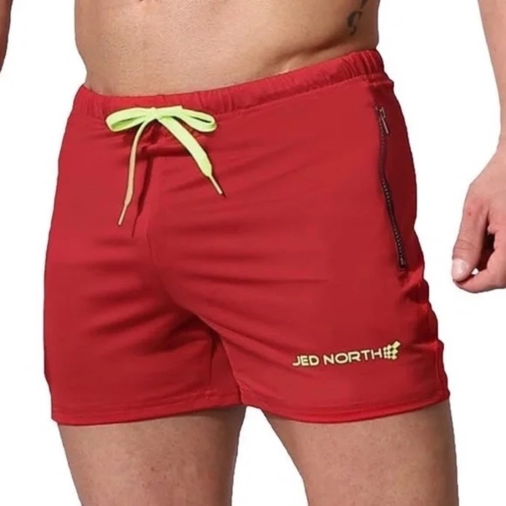 Jed North Athletic Shorts 3.5" inseam Gently worn 90% polyester